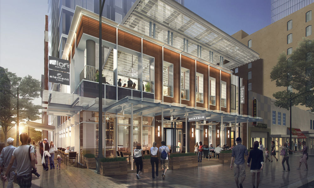 Element Austin Downtown Hotel Exterior foto